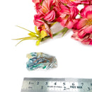 Dendritic Copper Chrysocolla on Chalcedony Slices