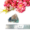 Dendritic Copper Chrysocolla on Chalcedony Slices