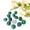 Dark Green Aventurine Tumble (Luck and Good Fortune)