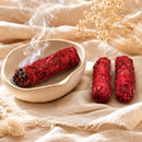 Dragon's Blood Sage Sticks by Talk to Crystals for energy cleansing, protection, removing negative energy, manifestation, courage, spiritual rituals, and attracting positive energy in India