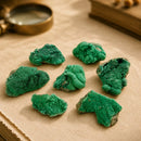 Premium Druzy Malachite Natural Crystal for Transformation, Abundance and Spiritual Renewal by Talk To Crystals