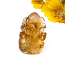 Citrine AAA Quality Ganesha (Joy & Abundance)