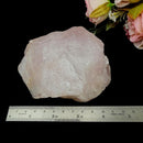 Rose Quartz One Side Polished Rough (Peace & Harmony)