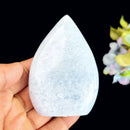 Blue Calcite Flames (Communication)