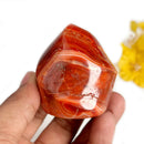 Small Carnelian Twisted Flames (Creativity & Passion)