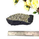 Shungite with Pyrite Rough from Brazil