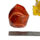Small Carnelian Twisted Flames (Creativity & Passion)