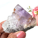 Purple Fluorite Clusters from Morocco