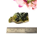 Epidote  on Matrix Specimen from Morocco