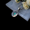 Ethiopian Opal Premium Pendant in Silver