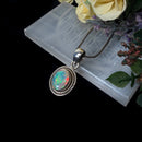 Ethiopian Opal Premium Pendant in Silver