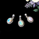 Ethiopian Opal Premium Pendant in Silver