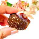 Fire Agate Slices (Protection & Creativity)