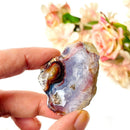 Fire Agate Slices (Protection & Creativity)