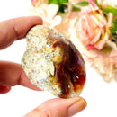 Fire Agate Slices (Protection & Creativity)