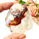 Fire Agate Slices (Protection & Creativity)