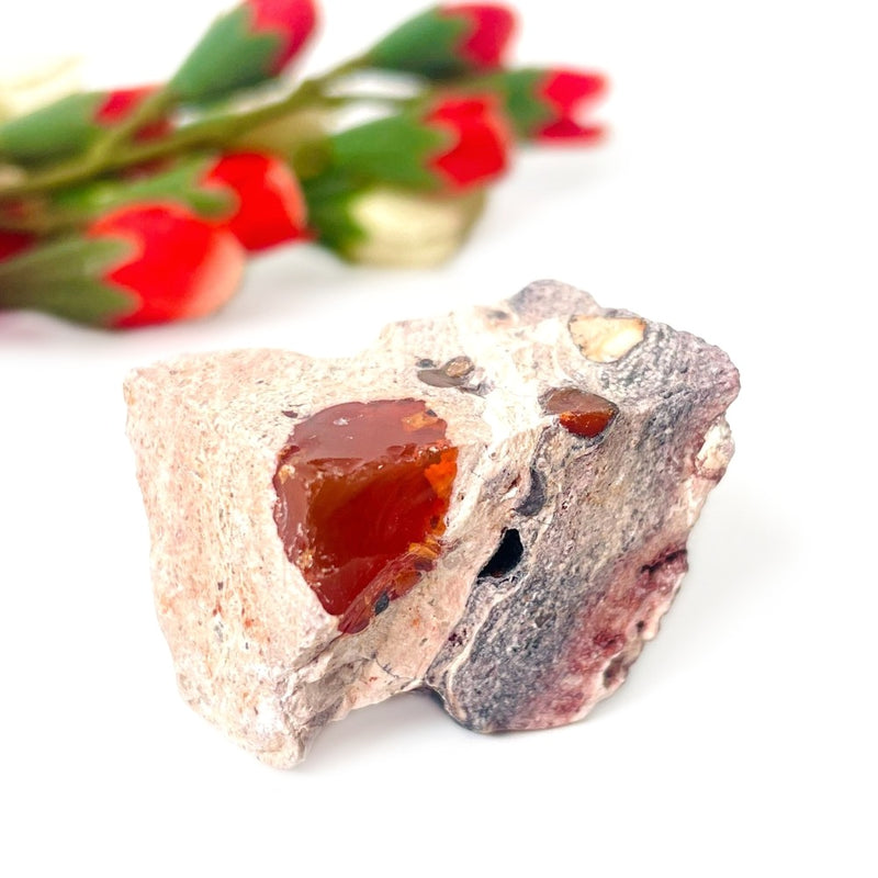 Red Fire Opal- Mexican (Passion and Sexuality)