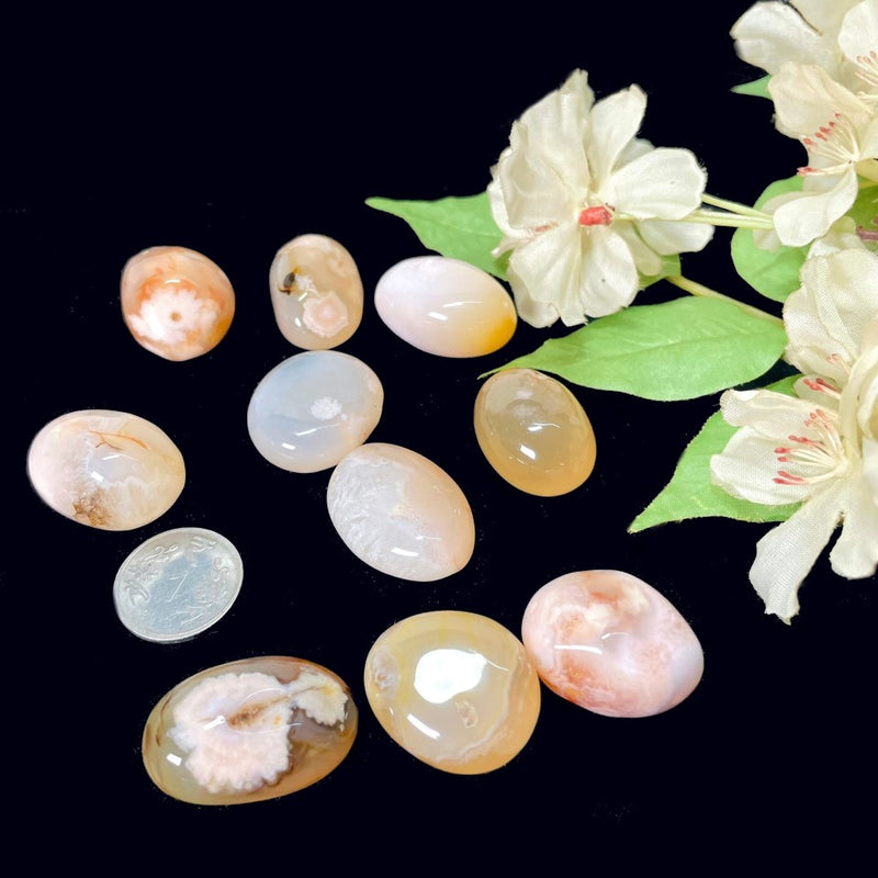 Flower Agate Tumble (Graceful Growth)