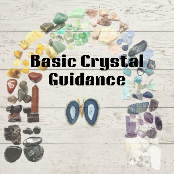 Basic Crystal Guidance (10 minutes) Please schedule time and book. Don't click on 'Buy Now'