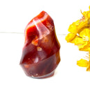 Small Carnelian Twisted Flames (Creativity & Passion)