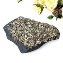 Shungite with Pyrite Rough from Brazil