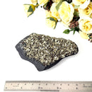 Shungite with Pyrite Rough from Brazil