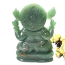 Large Ganeshas in Green Aventurine (Abundance)