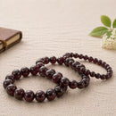 Garnet bracelet by Talk to Crystals featuring natural healing crystals for passion, vitality, confidence, grounding, motivation, and personal empowerment in India