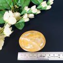 Golden Healer/Hematoid Quartz Palmstones (Prosperity & Well-Being)