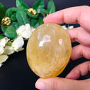 Golden Healer/Hematoid Quartz Palmstones (Prosperity & Well-Being)
