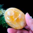 Golden Healer/Hematoid Quartz Palmstones (Prosperity & Well-Being)