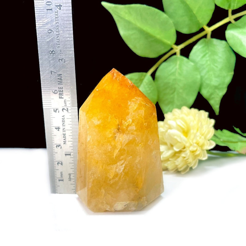 Golden Healer/Hematoid Quartz Towers (Prosperity & Well-Being)