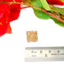 Golden Rutile Quartz Mineral Specimen (Brazil)