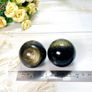 Golden Sheen Obsidian Spheres (Protection & Releasing Blocks)