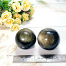 Golden Sheen Obsidian Spheres (Protection & Releasing Blocks)