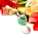 Green Aventurine Cabochon Pendants (Abundance & Luck)