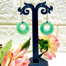 Green Aventurine Earrings (Luck & Abundance)