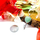 Green Aventurine Heart shaped Pendants (Luck & Love)