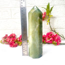 Large Green Aventurine Towers (Luck and Abundance)