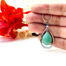 Green Aventurine Cabochon Pendants (Abundance & Luck)