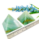 Light Green Aventurine Pyramid (Luck & Abundance)