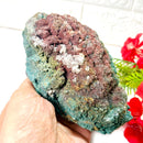 Celadonite Chalcedony Cluster (Healing & Connection)