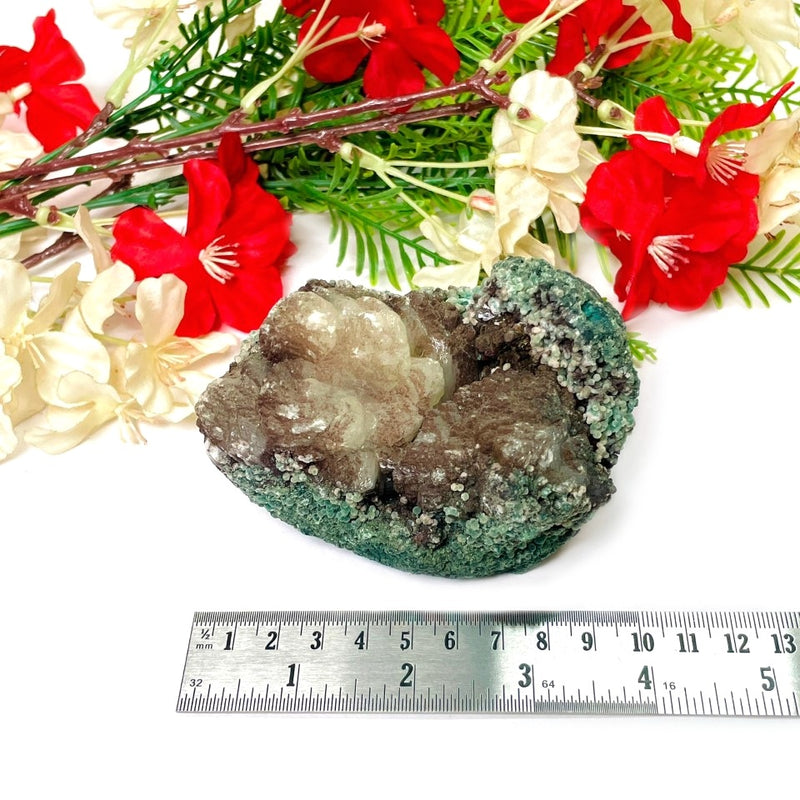 Celadonite Chalcedony Cluster (Healing & Connection)