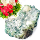 Celadonite Chalcedony Cluster (Healing & Connection)