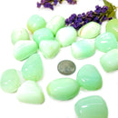 Green Opal / Chrysopal Tumble Stones (Emotional Comfort & Healing)