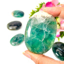 Green Fluorite Palmstones (Focused Energy)