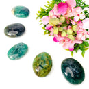 Green Fluorite Palmstones (Focused Energy)