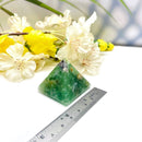 Green Fluorite Pyramid (Focus & Growth)