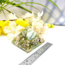 Green Fluorite Pyramid (Focus & Growth)