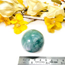 Green Fluorite Sphere (Growth & Education)